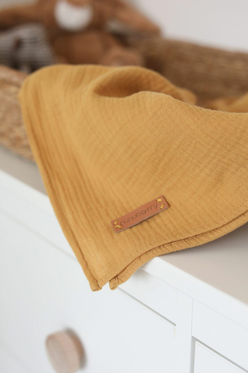 Muslin Blanket Nunuberry Honey