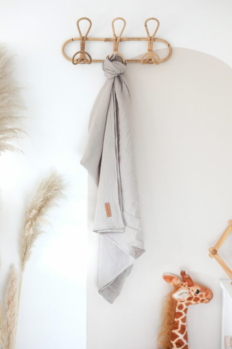 Muslin Blanket Nunuberry Oyster