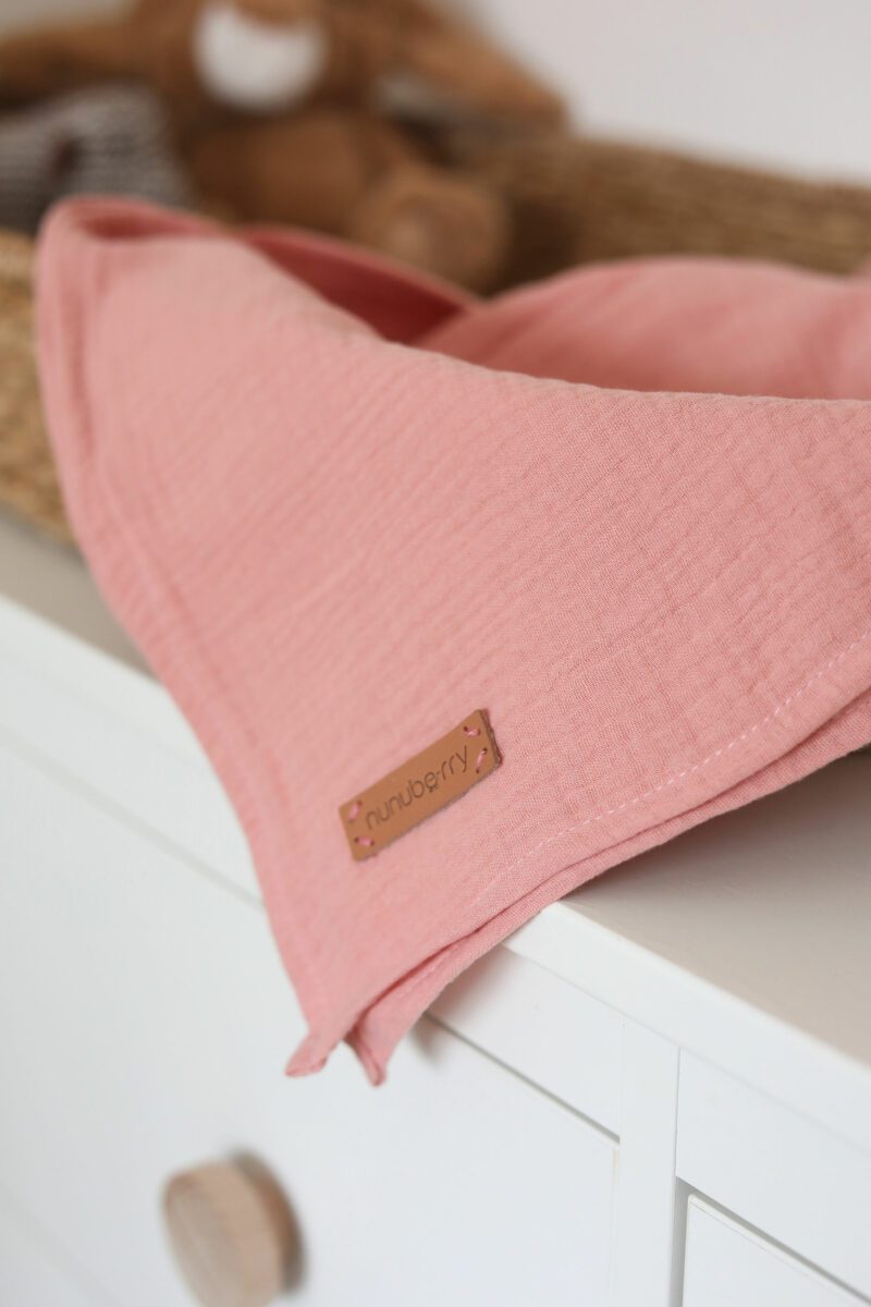 Muslin Blankets Nunuberry Dusty Pink
