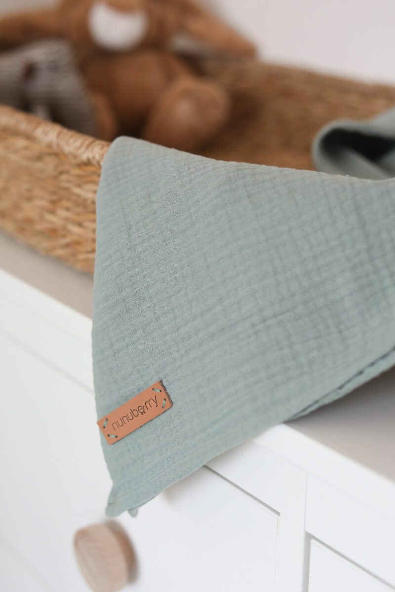 Muslin Blanket Nunuberry Sage