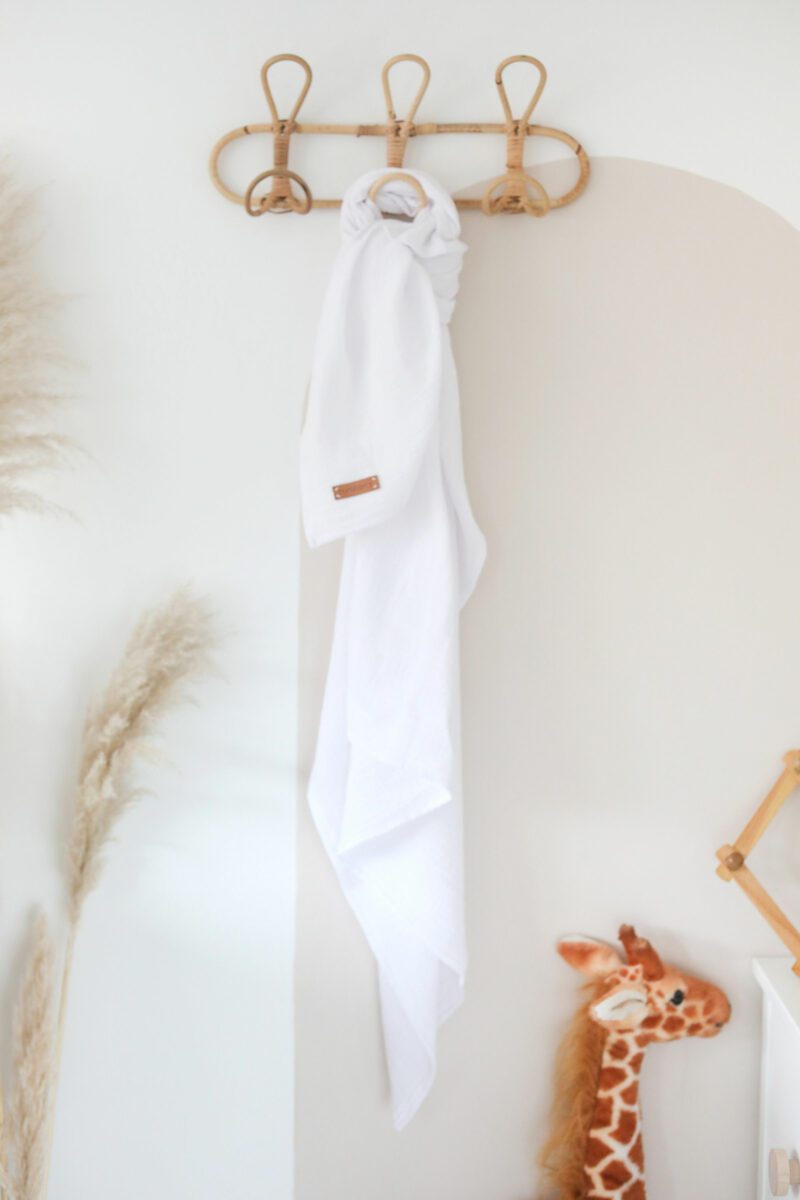 Muslin Blanket Nunuberry White