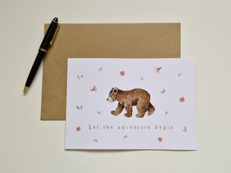 Nunuberry Greeting Card